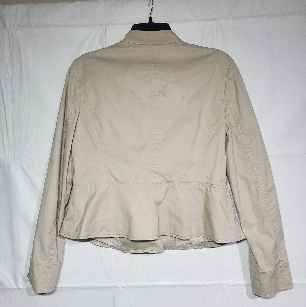 Sample Jacket 8 moto Ann Taylor marked "sample" READ - Picture 2 of 10